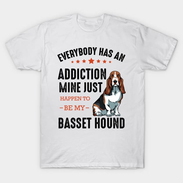 Basset Hound T-Shirt by Lumio Gifts